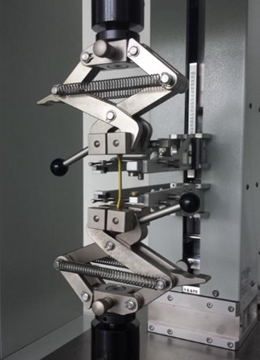 Silberne Vorrichtung Zug-und Druck-Prüfmaschine